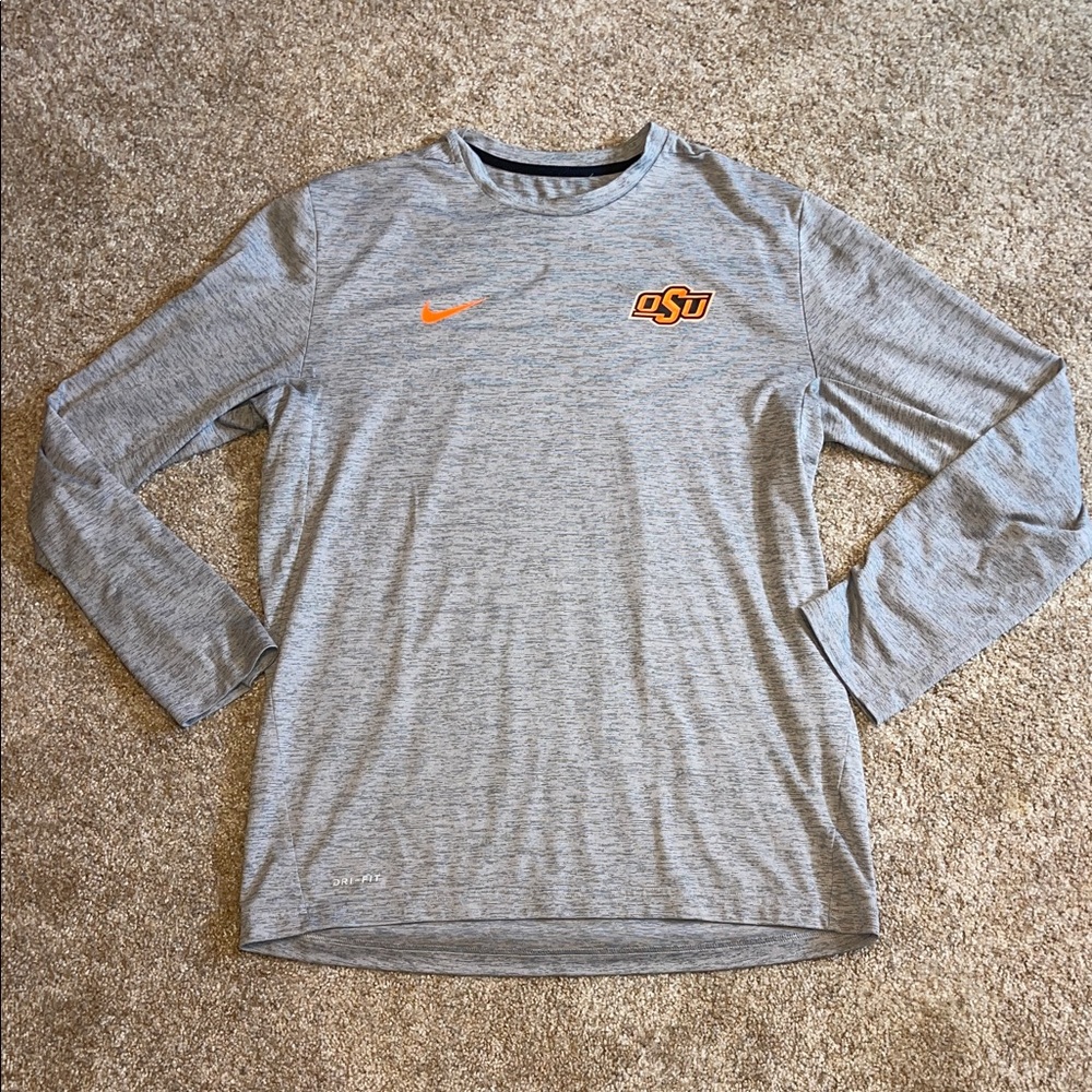 Oklahoma State University Nike Long Sleeve Shirt